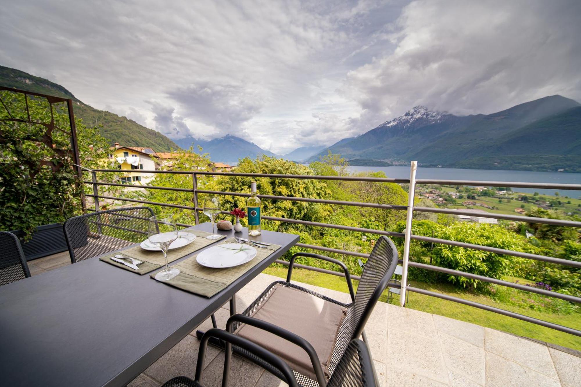 גראבדונה Bed And Breakfast Studios Alto Lago Di Como מראה חיצוני תמונה