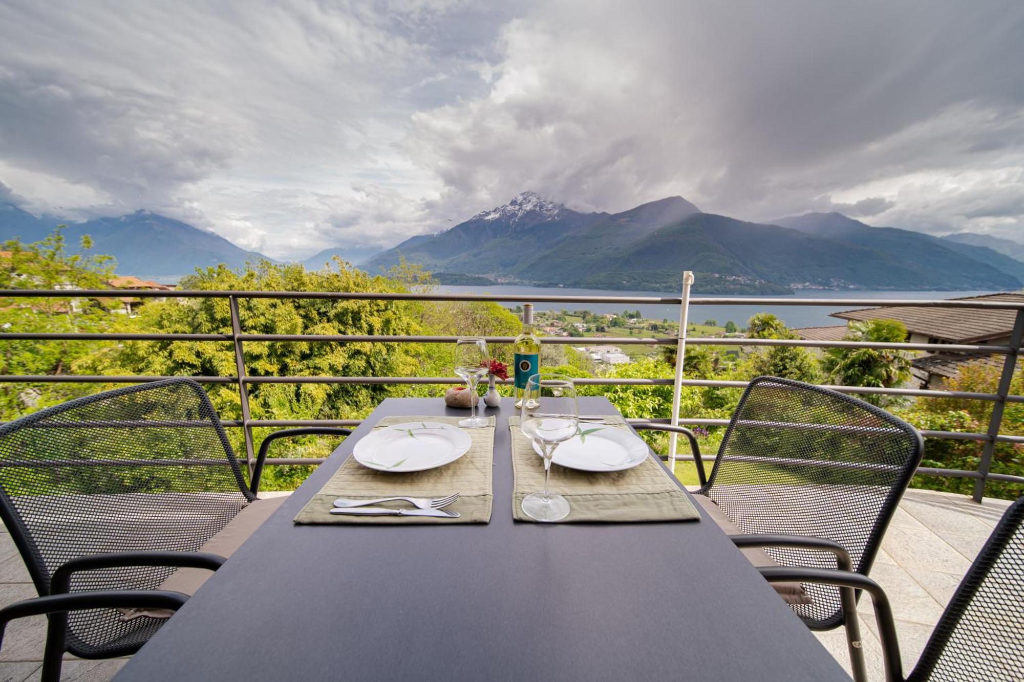 גראבדונה Bed And Breakfast Studios Alto Lago Di Como מראה חיצוני תמונה